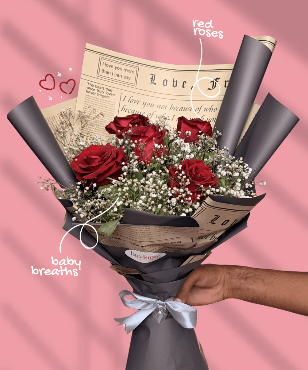 Luxury Red Rose Bouquet
