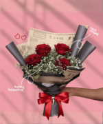 Luxury Red Rose Bouquet - Image 2